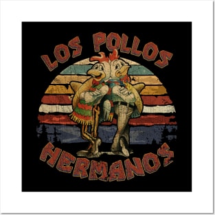 VINTAGE- LOS POLLOS HERMANOS TEXTURE Posters and Art